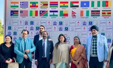 Mayor of Delhi Shelly Oberoi Attends the 2023 Pythian Games Festival