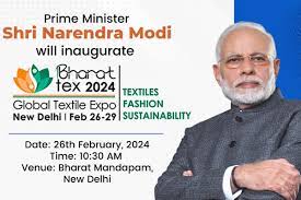 Prime Minister Modi Launches Bharat Tex-2024: “Unifying Themes From India And Beyond”