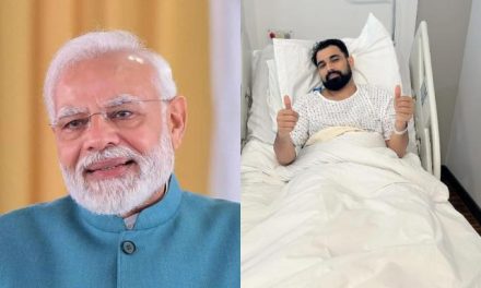 Prime Minister wishes cricketer Mohammed Shami a quick recovery.
