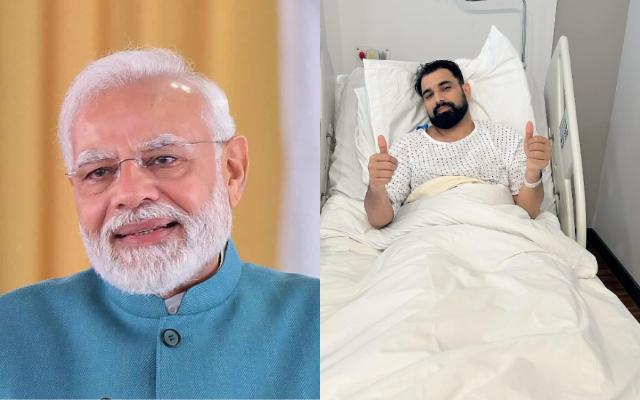 Prime Minister wishes cricketer Mohammed Shami a quick recovery.