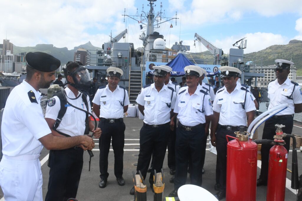 First Training Squadron Improves Interpersonal Connections in the Port Louis Visit. 