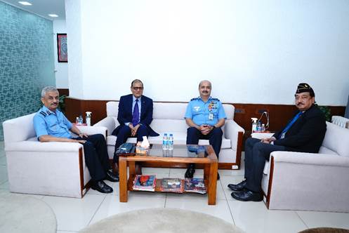 C-DOT: Chief of Air Staff Air Chief Marshal V R Chaudhari is grateful for the C-DOT research community’s R&D work.