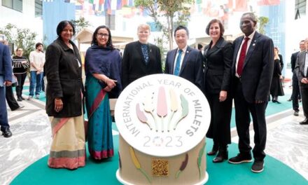 The International Year of Millets 2023 concluded with a hybrid setup at the FAO headquarters in Rome, Italy.