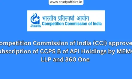CCI authorizes MEMG LLP and 360 ONE to subscribe to API Holdings’ CCPS B.