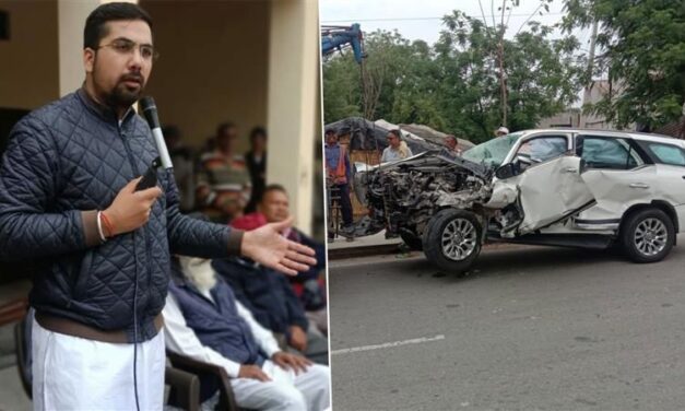 Nawanshahr ex-MLA Angad Singh was hospitalized in Mohali, after a car accident