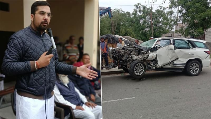 Nawanshahr ex-MLA Angad Singh was hospitalized in Mohali, after a car accident