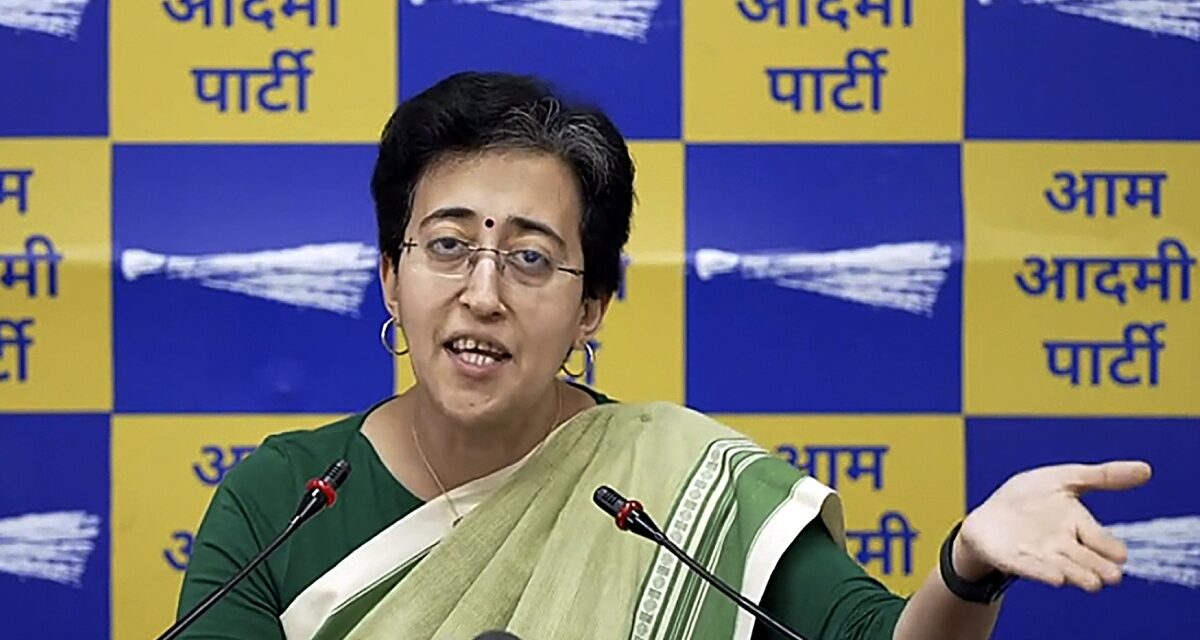 EC notifies AAP leader Atishi regarding remarks regarding the BJP’s attempt at “poaching.”