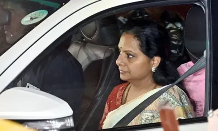 Excise policy case: The court custody of BRS leader Kavitha has been extended until April 23.