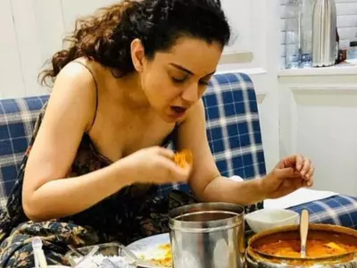 Netizens are not convinced that Kangana Ranaut eats beef, so they look up her previous posts.
