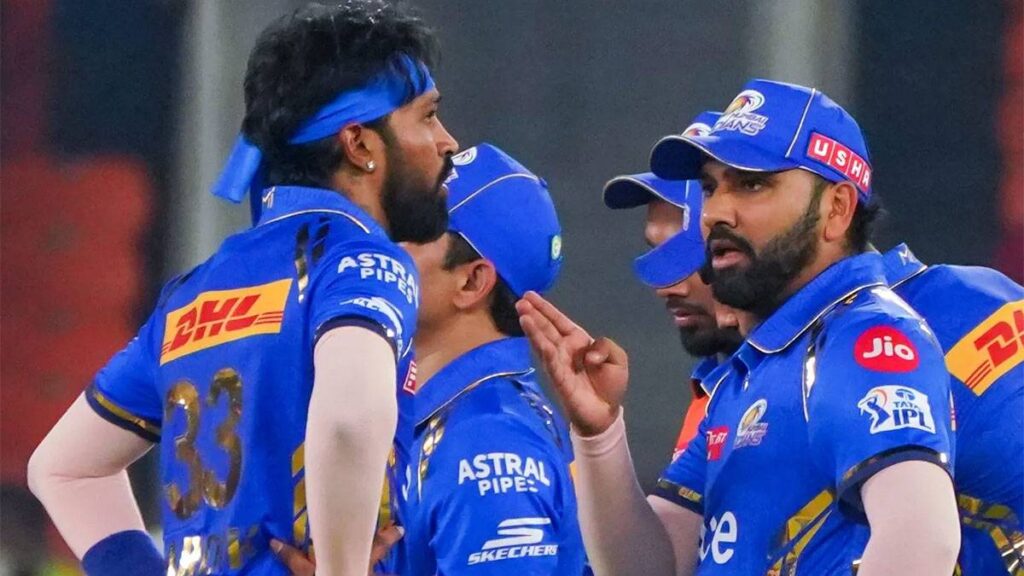 With Hardik Pandya leading the Mumbai Indians, Rohit Sharma is "not happy."