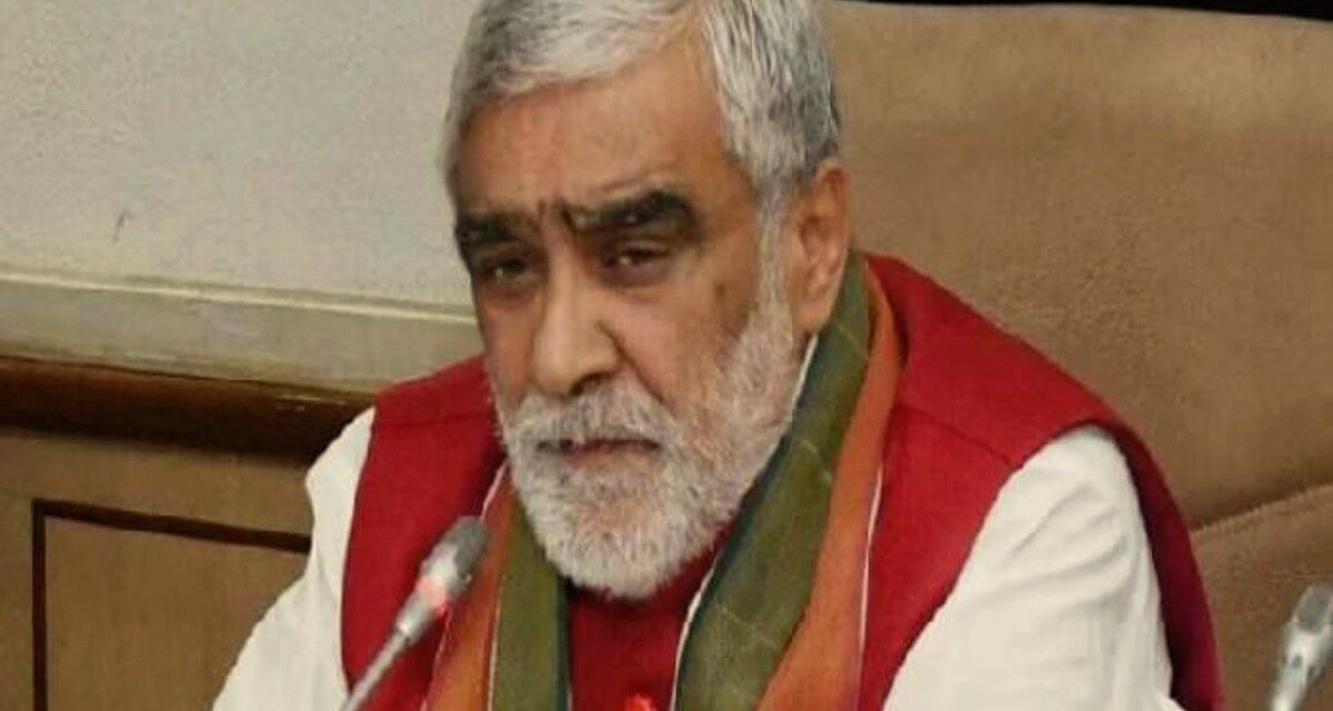 After losing out on a BJP ticket, Ashwini Choubey said, “It hurts… hint of a conspiracy.”