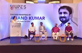 In Dehradun, Anand Kumar imparts success principles to budding engineers.