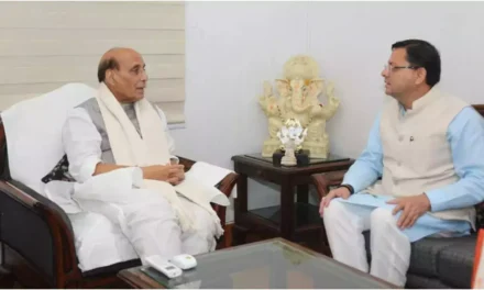 Dhami talks with Union ministers to request assistance for Uttarakhand’s development.
