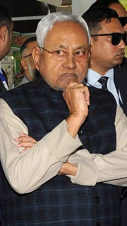 Bihar Chief Minister Nitish Kumar sparked political speculation