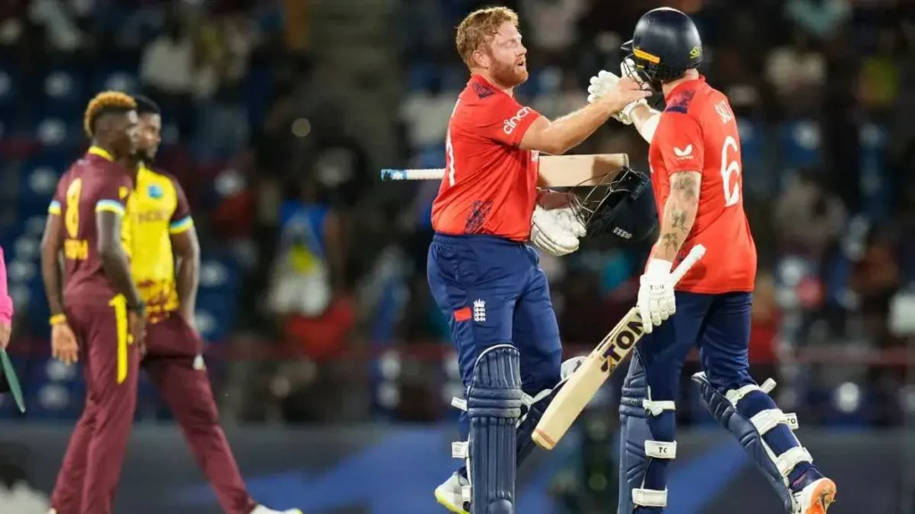 Highlights of England versus. West Indies from the T20 World Cup 2024: Phil Salt's fiery knock leads England to a convincing victory over the West Indies