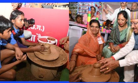 Raipur: Making diyas is a perfect example of the Chief Minister’s commitment to creating a “Developed Chhattisgarh.”