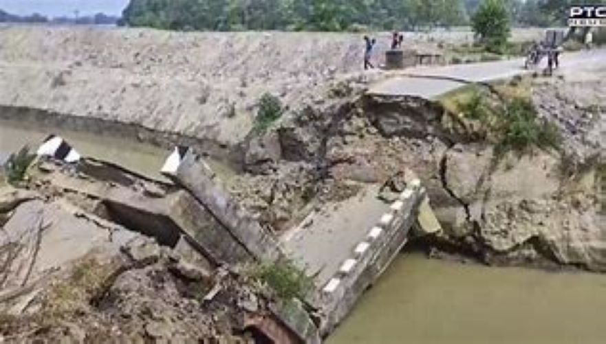 Bihar: Three additional bridge collapses, making it the ninth in 15 days.