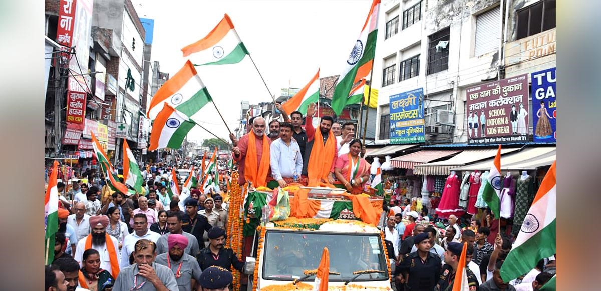 CM Nayab Singh Saini appeals to citizens to hoist the Tricolour at their homes and plant saplings under ‘Ek Ped Maa Ke Naam’ campaign