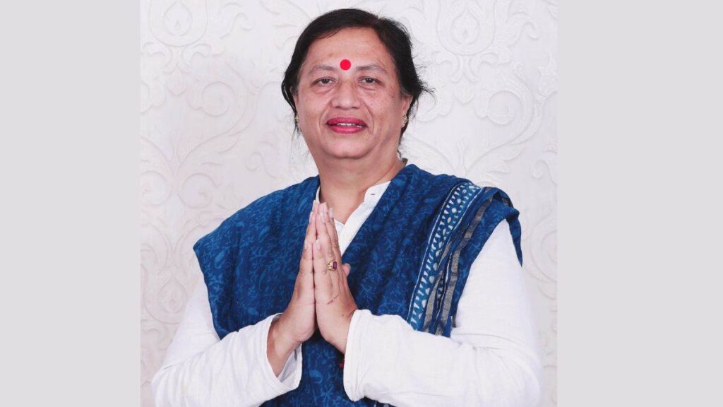 Haryana Education Minister, Smt. Seema Trikha