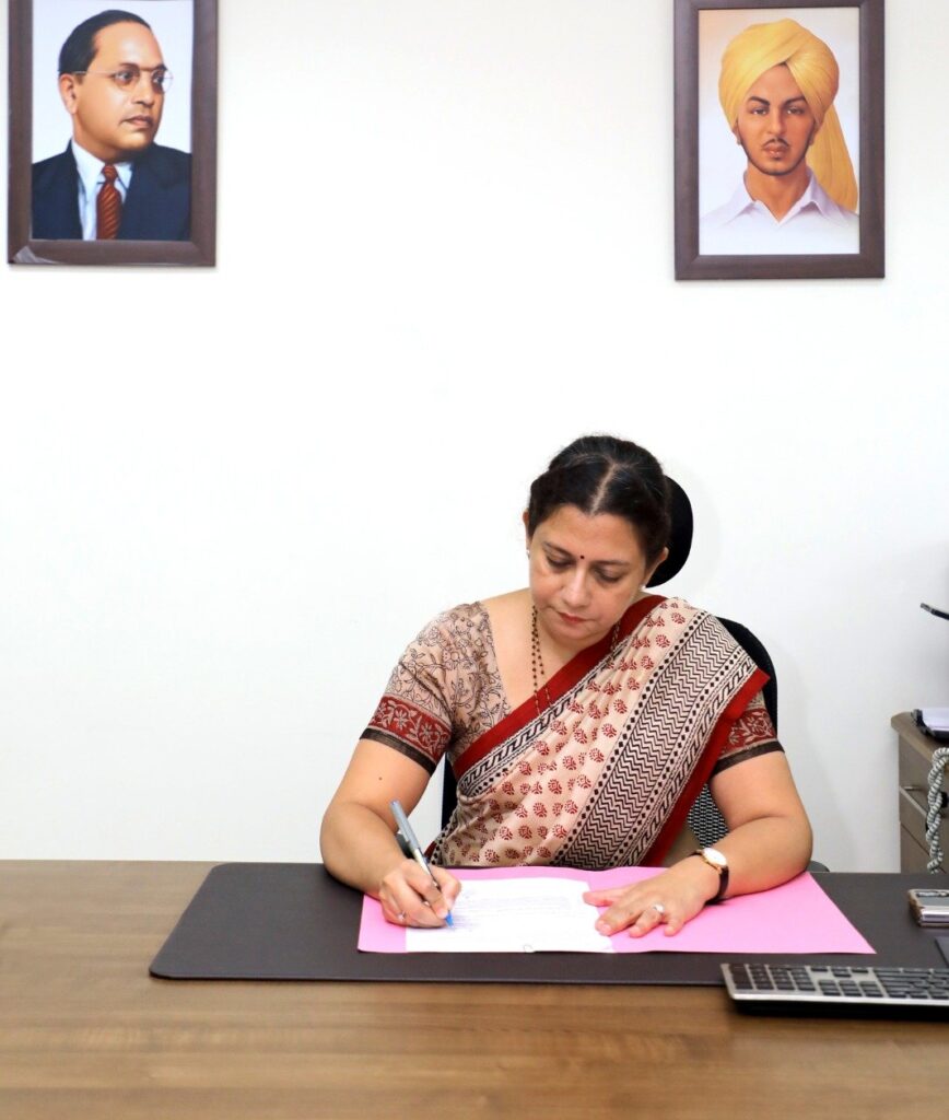 Anindita Mitra assumes charge as Secretary Cooperation and MD The Punjab State Co-operative Bank