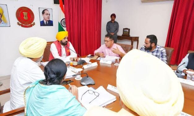 CM Bhagwat Mann LED cabinet gives NOD to amend rule 12 of the Punjab Panchayat Election rules 1994