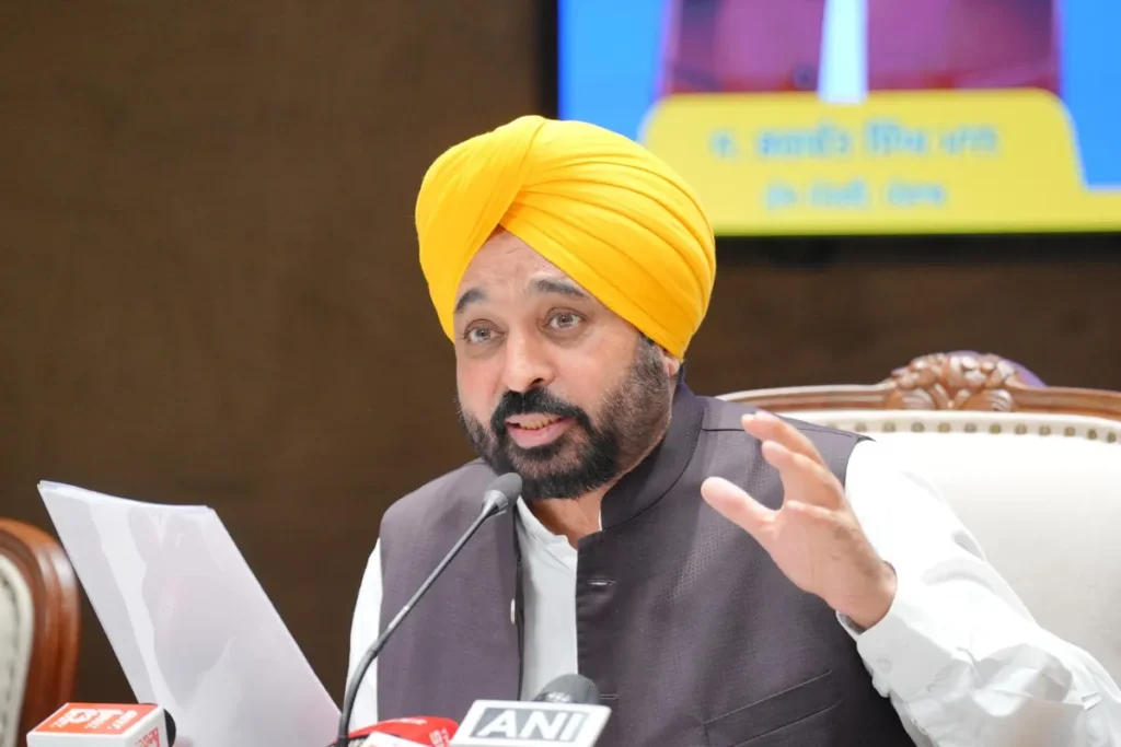 CM Bhagwant Mann asks to Centre to Address Punjab's Paddy Storage Concerns