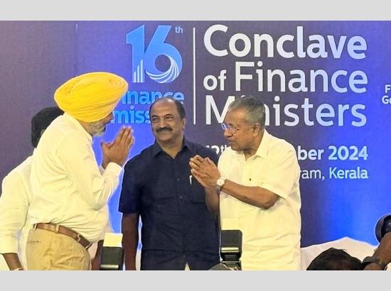 Punjab’s Finance Minister Harpal Singh Cheema Outlines Vision and State Concerns at 16th Finance Commission Conclave