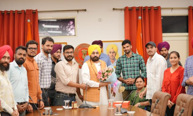 Delegation Of 1158 Assistant Professors and Librarians’ Thanks CM Bhagwant Mann for Safeguarding Their Interests