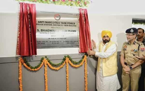 CM Mann dedicates the new office of anti- narcotics task force, launches anti-drug helpline and WhatsApp chatbot (9779100200)