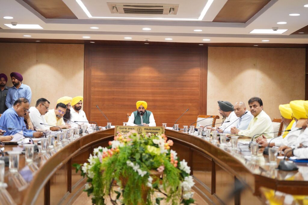 CM Mann LED cabinet gives NOD to summon the seventh session of 16th Punjab Vidhan Sabha