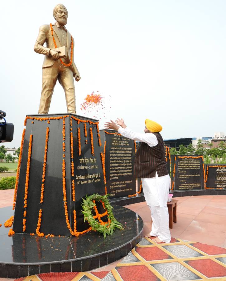 CM Bhagwat Mann: Following on the footsteps of Shaheed Udham Singh to restore the pristine glory of the state