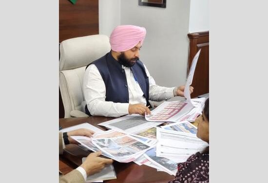 Cabinet Minister Harjot Singh Bains spearheads digital satellite mapping initiative for Sri Anandpur Sahib constituency villages