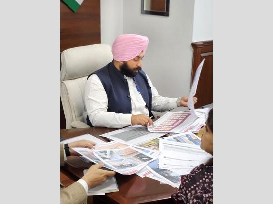 Cabinet Minister Harjot Singh Bains spearheads digital satellite mapping initiative for Sri Anandpur Sahib constituency villages