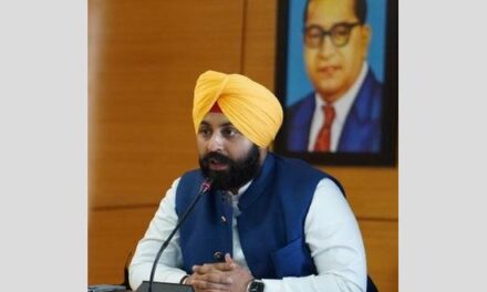 Education Minister Harjot Singh Bains facilitates meeting of 1158 Assistant Professor Union with Attorney General