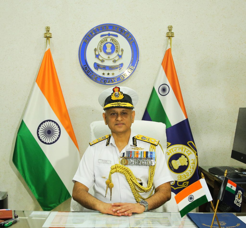 DG Paramesh Sivamani takes over as 26th Director General of Indian Coast Guard