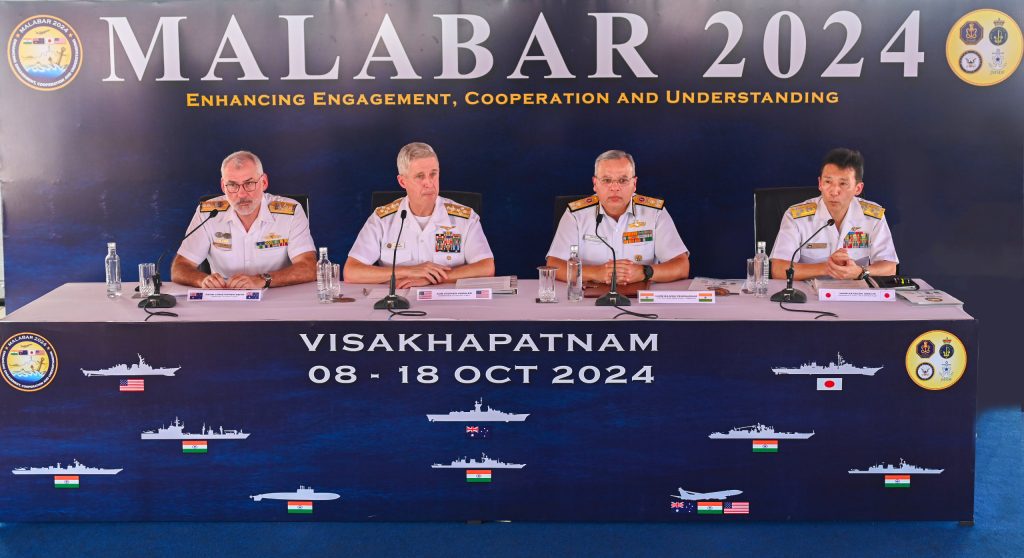 EXERCISE MALABAR 2024 ,OPENING CEREMONY