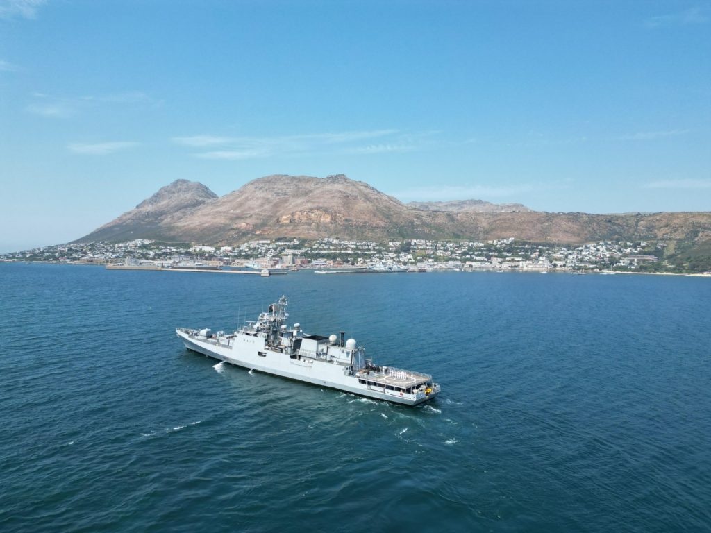 Indian Navy : INS TALWAR ARRIVES SOUTH AFRICA TO PARTICIPATE IN IBSAMAR VIII