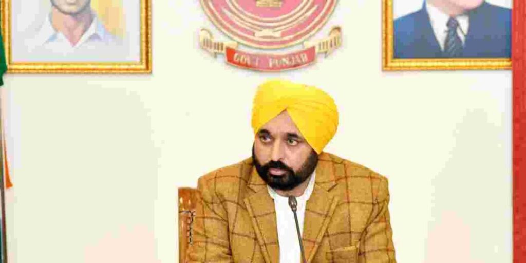 CM BHAGWANT MANN CONDOLES DEATH OF COPS IN A ROAD MISHAP