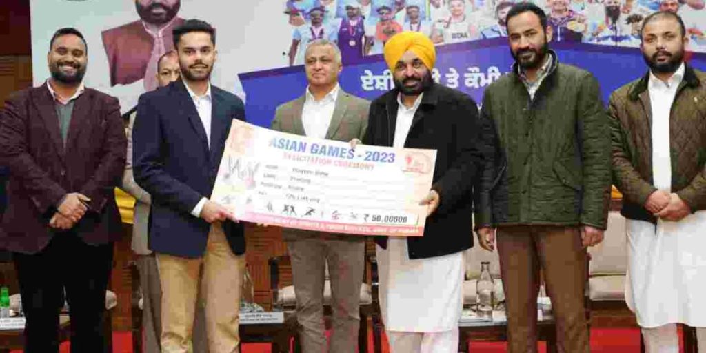 CM BHAGWANT MANN DESCRIBES SPORTS AS THE MOST LETHAL WEAPON AGAINST CURSE OF DRUGS