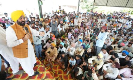 CM Bhagwant Mann appeals villagers to unanimously elect panchayats for holistic development