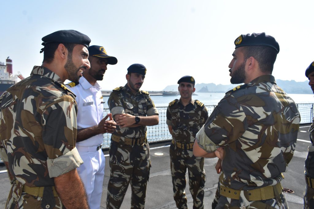 Indian Naval : FIRST TRAINING SQUADRON CONCLUDES VISIT TO MUSCAT, OMAN