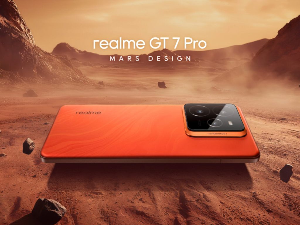 AI Features and Color Options of the Realme GT 7 Pro Teased for the Launch on November 4