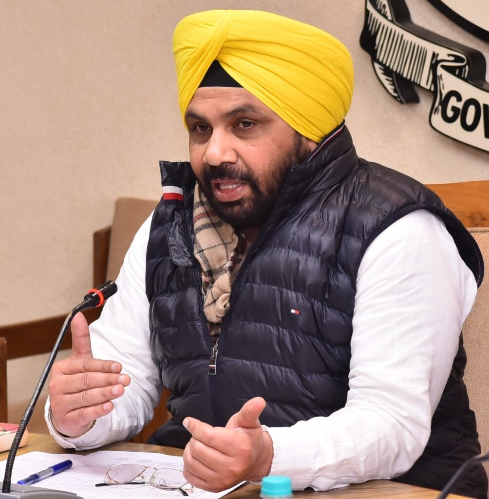 Punjab Cabinet Minister Harbhajan Singh ETO condemns Haryana police brutality appeals union government to take stern action