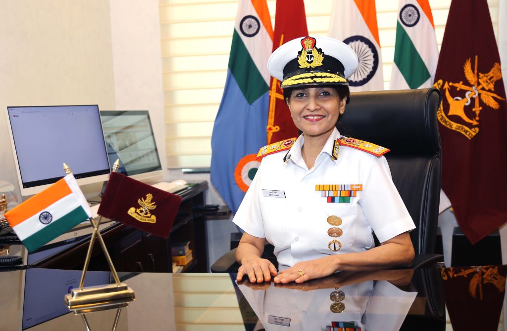 DGAFMS : Surgeon Vice Admiral Arti Sarin becomes first woman to take over as DG