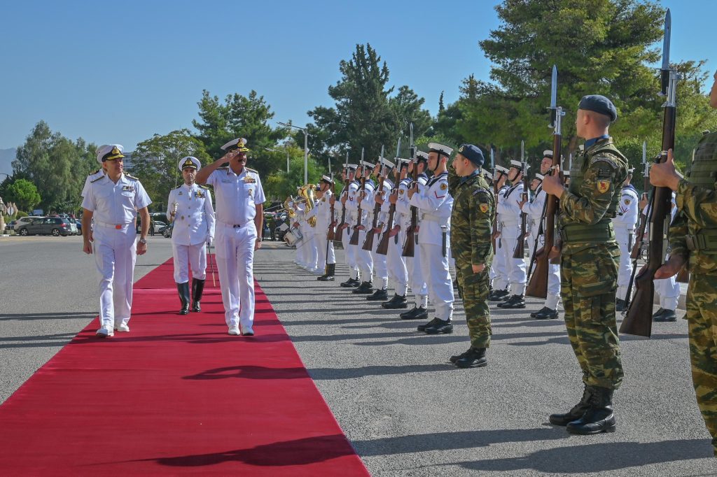 PRESS BRIEF ON COMPLETION OF THE VISIT OF CHIEF OF THE NAVAL STAFF TO GREECE