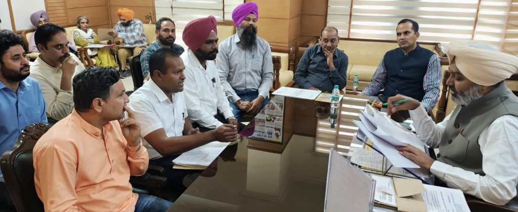 Finance Minister Harpal Singh Cheema Assures Life Insurance Coverage for AIDS Control Society Employees