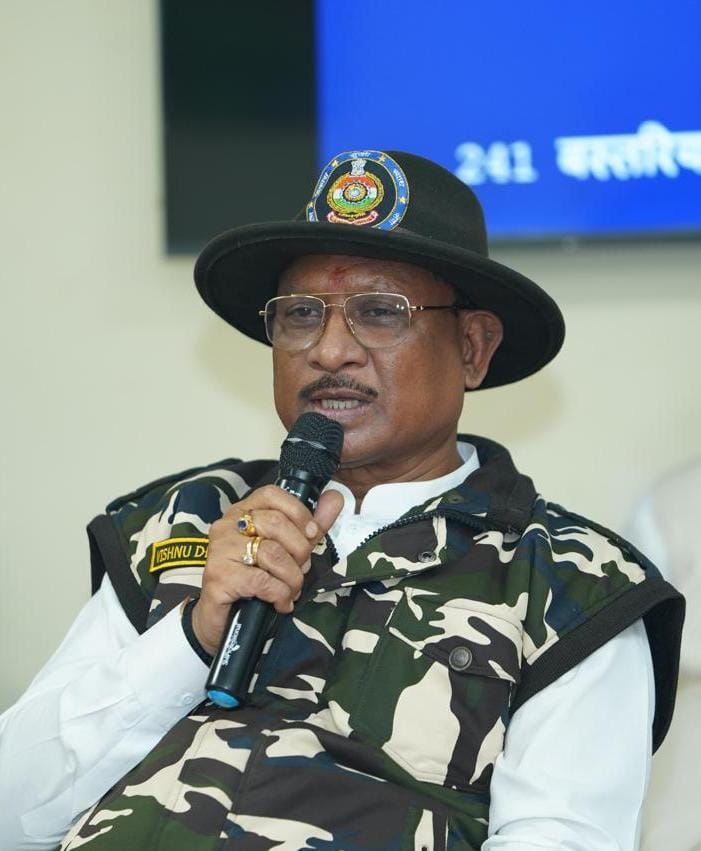 CM Vishnu Deo Sai praises CRPF Jawans for their role in combating Naxalism, pledges continued support