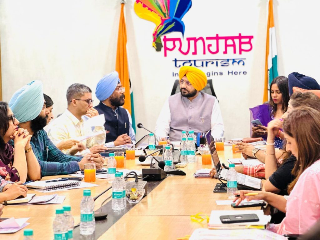 Tarunpreet Singh Sond “Punjab's name will shine on the Global Tourism Map”