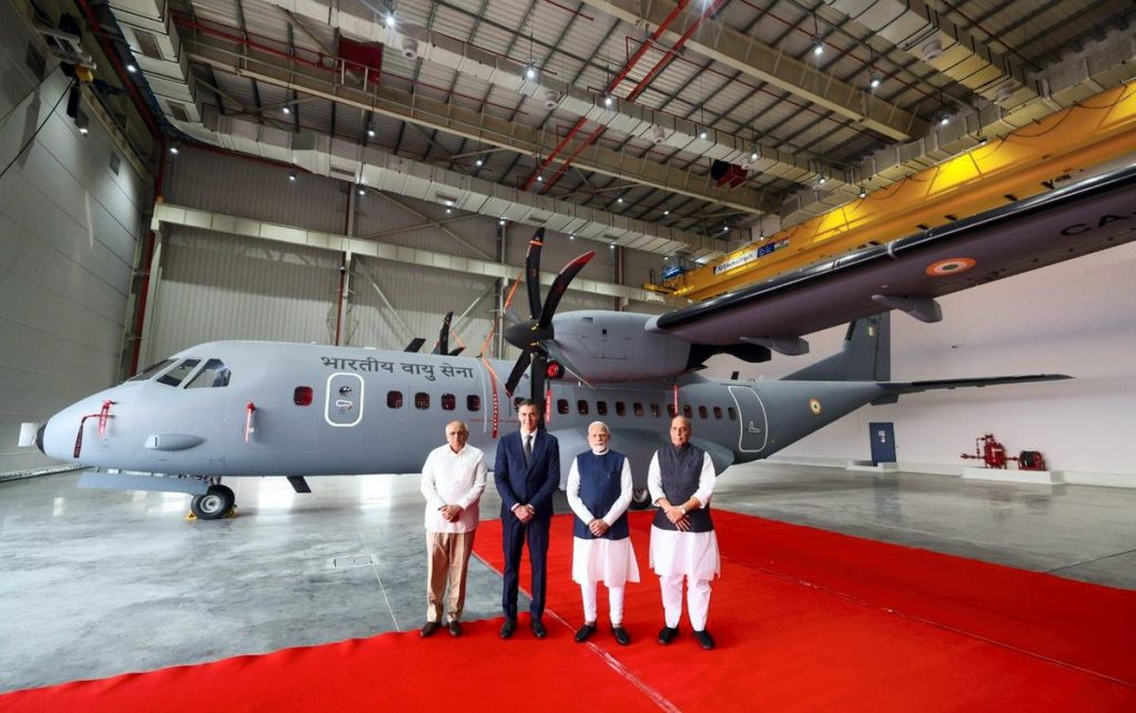 Prime Minister :It will be the first private sector Final Assembly Line for military aircraft in India