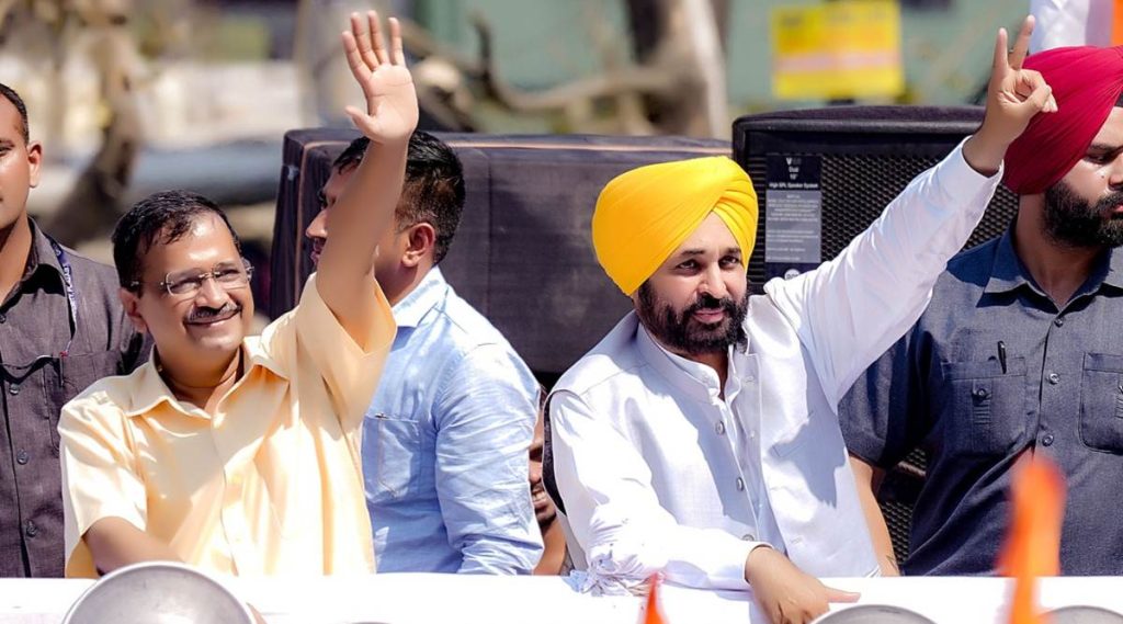 CM Bhagwant Mann Conducts Grand Roadshows and Rallies in Delhi